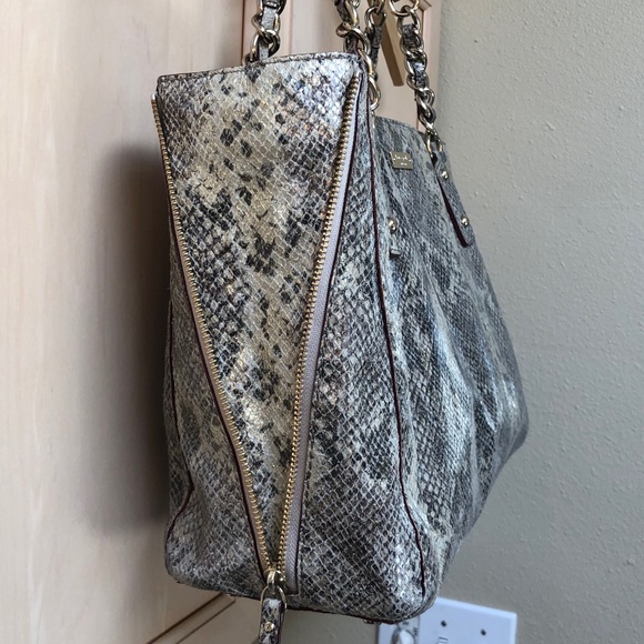 kate spade Handbags - kate spade Snake Embossed Leather Tote